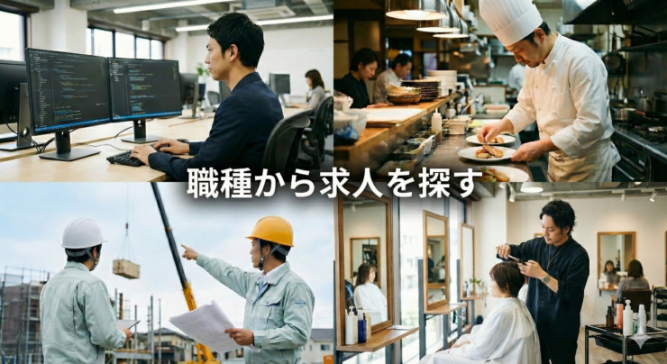 職種から求人を探す
